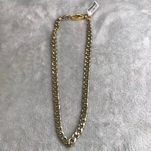 Ariel Neman UO Exclusive  Men's Thick Chain Necklace Gold Tone New